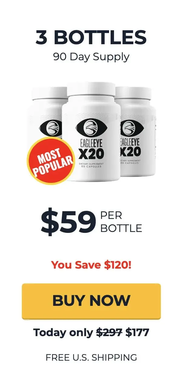 Eagle Eye X20 3 bottle buy price